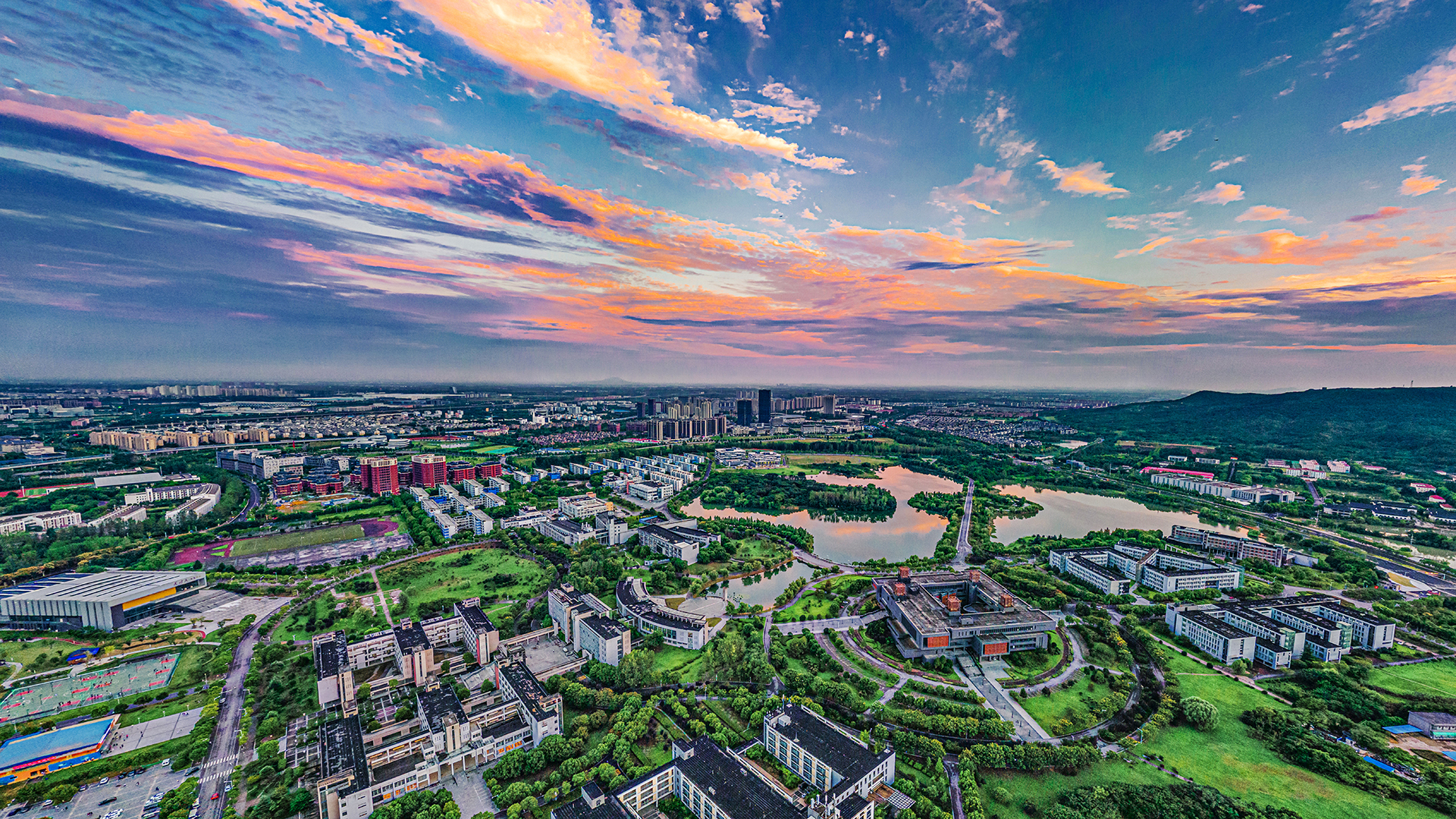 南京工程学院风景图片